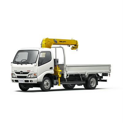 Grúa montada en camión de 1 tonelada