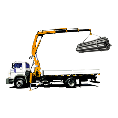 Grúa montada en camión de 2 toneladas