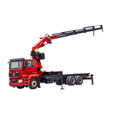Grúa montada sobre camión para trabajo pesado